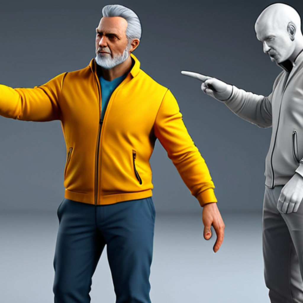 Digital Sculpting in ZBrush**

"A digital artist working on a 3D character model in ZBrush, fully clothed, appropriate attire, working in a bright and modern studio, safe for work, professional, perfect anatomy, correct proportions, well-formed hands, proper finger count, natural pose, high quality render, modest."

**