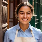 캐릭터 디자인과 코스프레 디자인 - **A Baker from Alfama, Lisbon:**
"A charming Portuguese female baker in her mid-20s, with a warm...